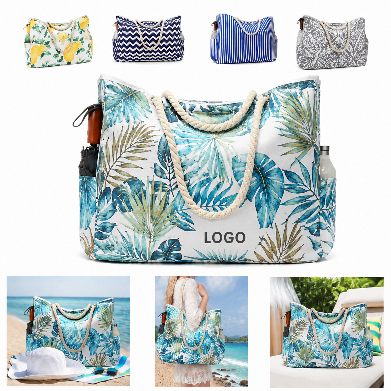 Waterproof EVA Beach Tote Bag
