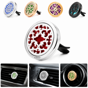 Magnetic Stainless Steel Car Vent Essential Oil Diffuser Clip