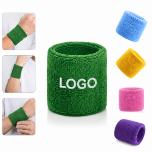 Absorbent Terry Cloth Sports Wristband