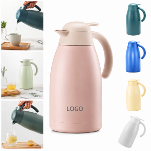 oz Vacuum Insulated Stainless Steel Thermal Coffee Carafe with Push-Button Spout