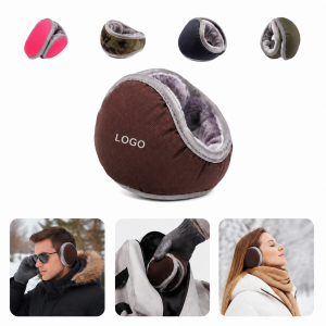 Foldable Behind-the-Head Fleece Ear Warmers