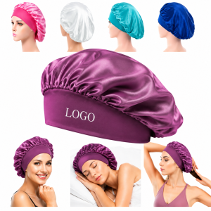 SilkSoft Satin Bonnet Sleep Cap